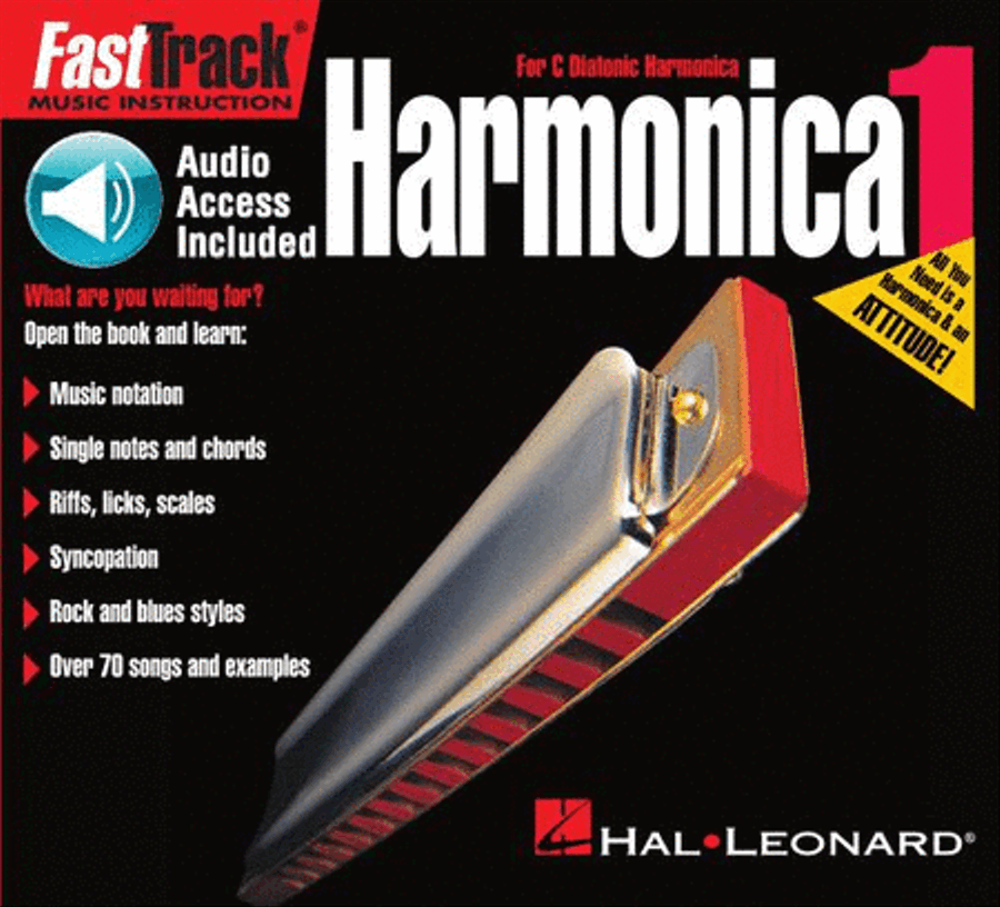 FastTrack Mini Harmonica Method Book 1 Harmonica scores gallery preview page 2