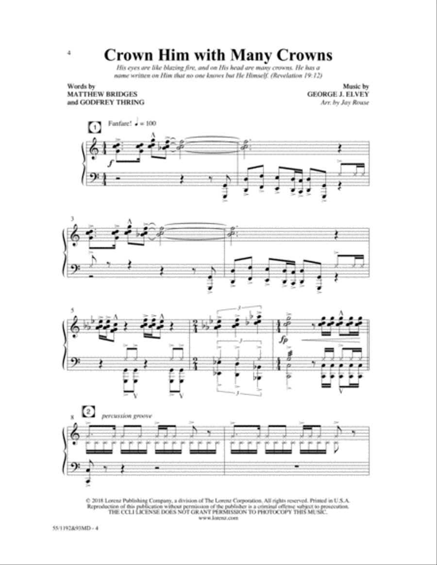The Lamb The Lamb 4-Part scores gallery preview page 2