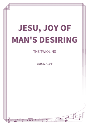 Jesu, joy of man's desiring