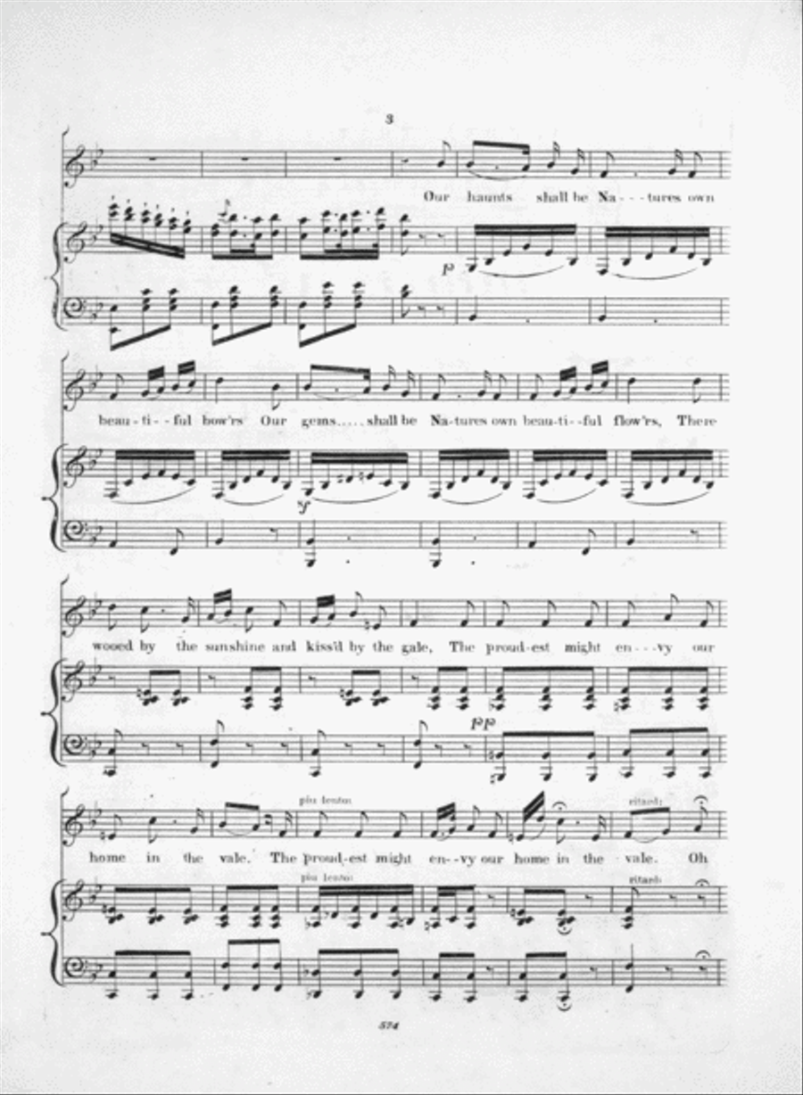 A Home That I Love Voice scores gallery preview page 3