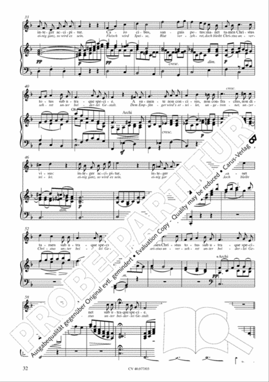 Lauda Sion Lauda Sion 4-Part scores gallery preview page 37