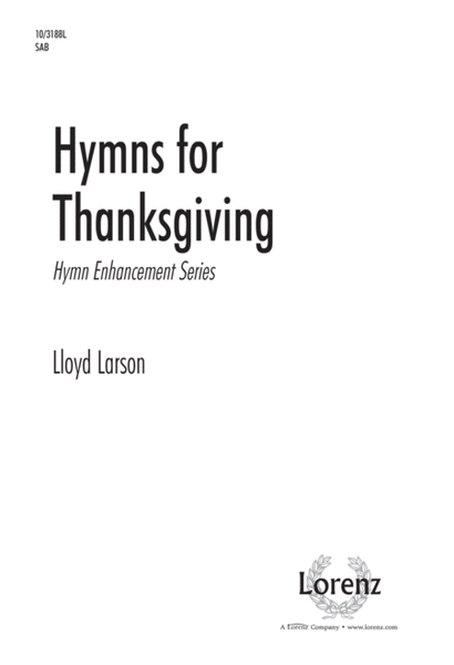 Hymns for Thanksgiving