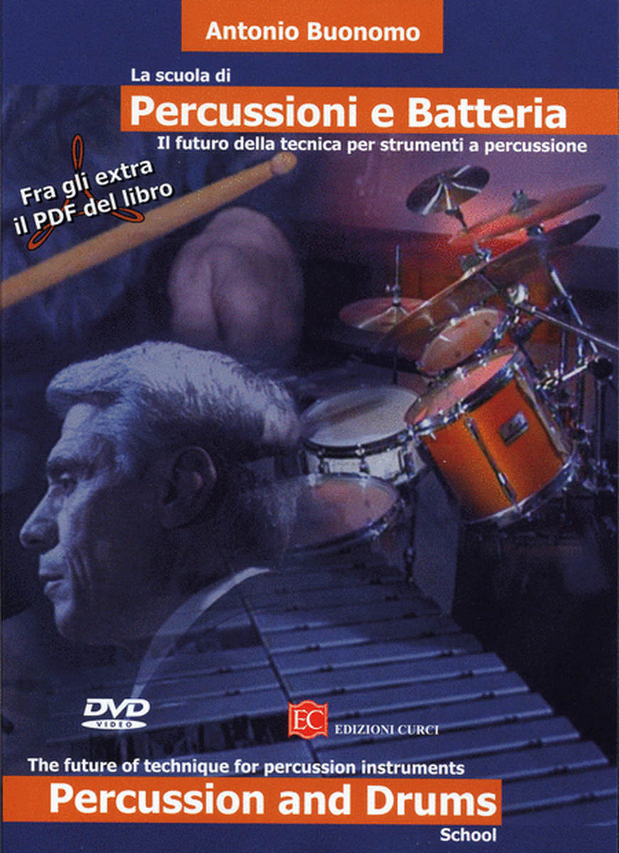 La scuola di percussioni e batteria (dvd + libro in formato pdf)