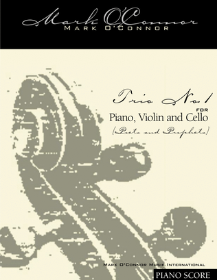 Piano Trio No. 1 "Poets and Prophets" (piano score - pno, vln, cel)