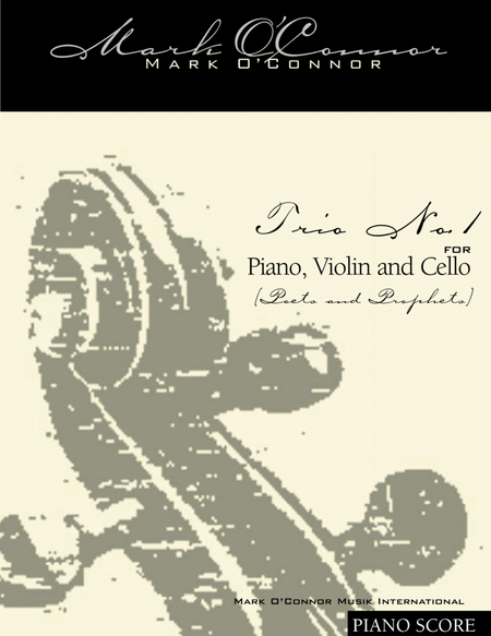 Piano Trio No. 1 "Poets and Prophets" (piano score - pno, vln, cel) image number null