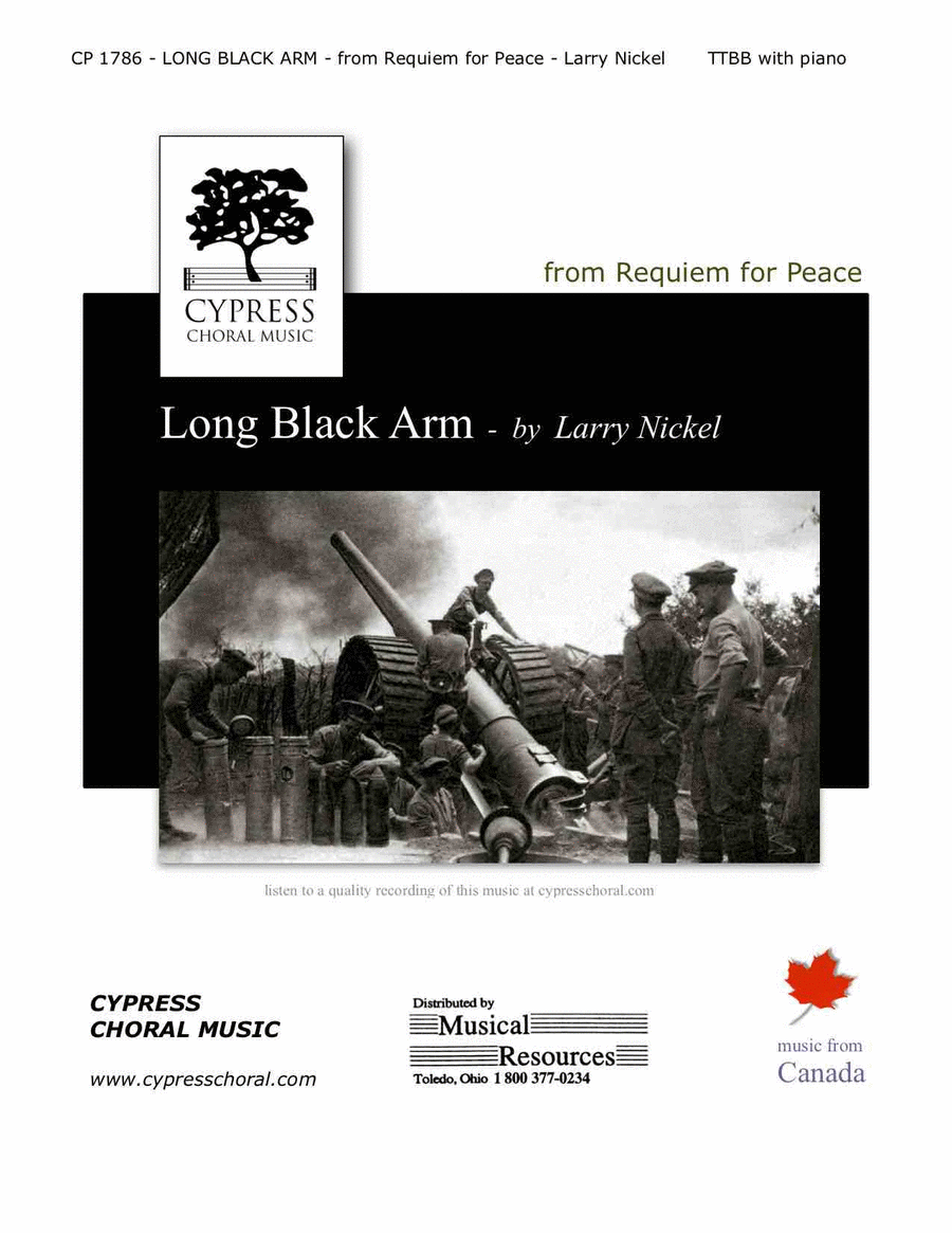 Long Black Arm Long Black Arm TTBB scores gallery preview page 1