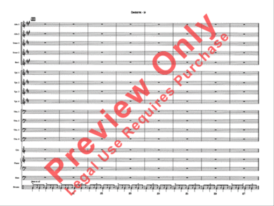 Sing, Sing, Sing Jazz Ensemble scores gallery preview page 19