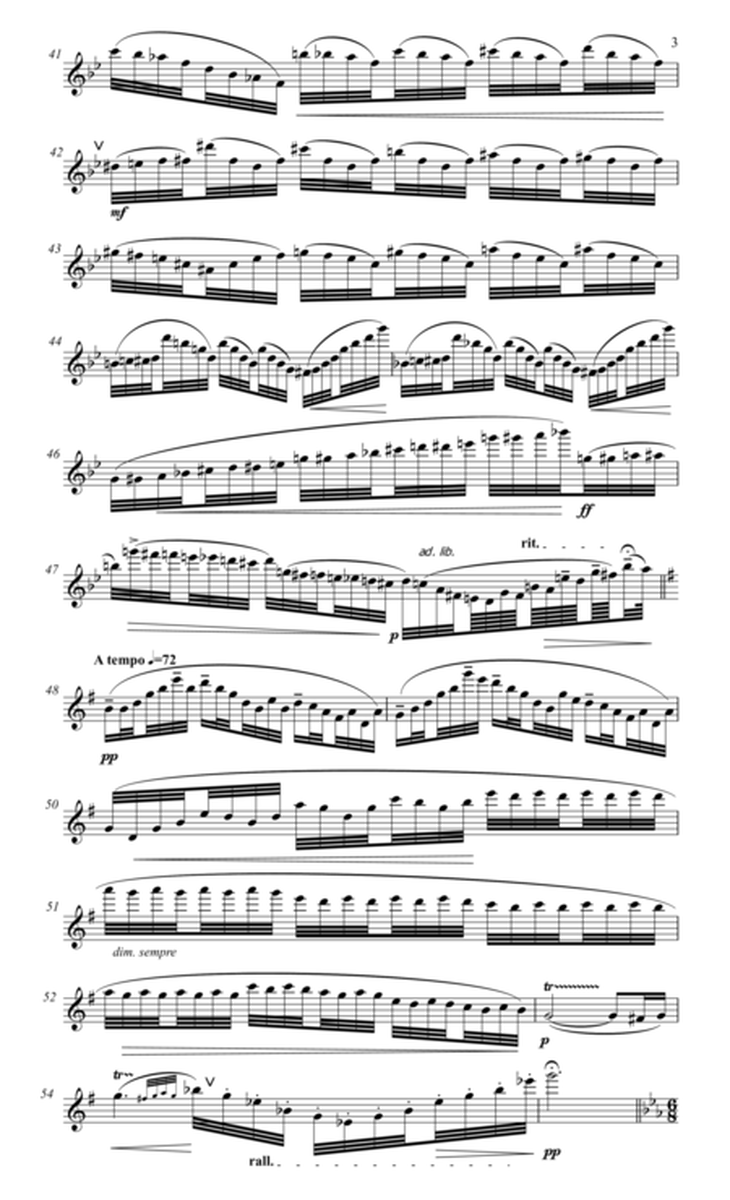 Oberon Fantasy, for flute & piano image number null