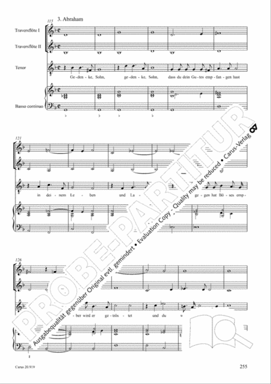 Opera varia I. Works with 1-7 parts (Complete edition, vol. 19) [Werke mit 1-7 obligaten Stimmen] Score scores gallery preview page 312