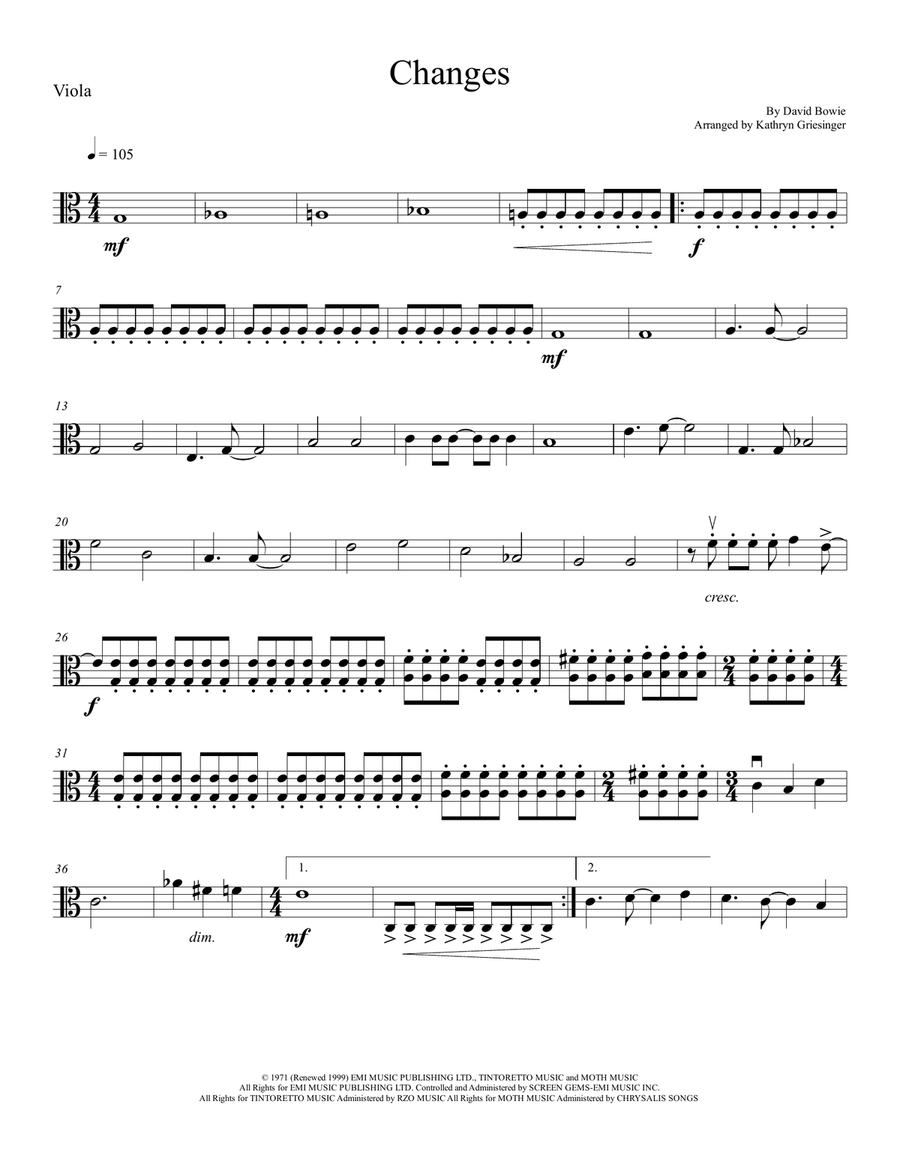 Changes String Quartet scores gallery preview page 5