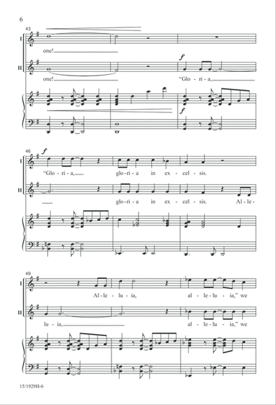 Canticle of Praise 2-Part scores gallery preview page 6