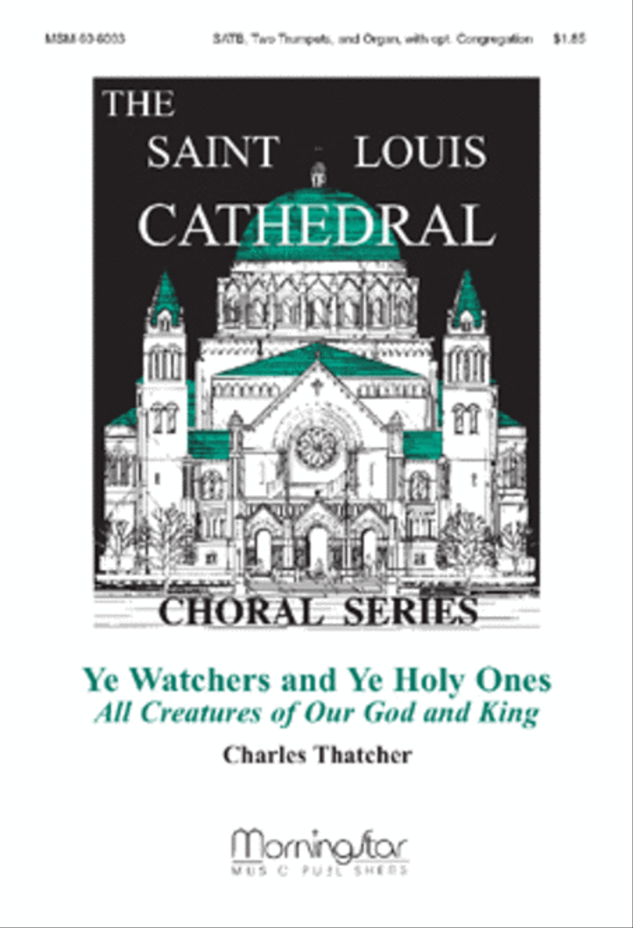Ye Watchers and Ye Holy Ones All Creatures of Our God and King SSATB scores gallery preview page 1