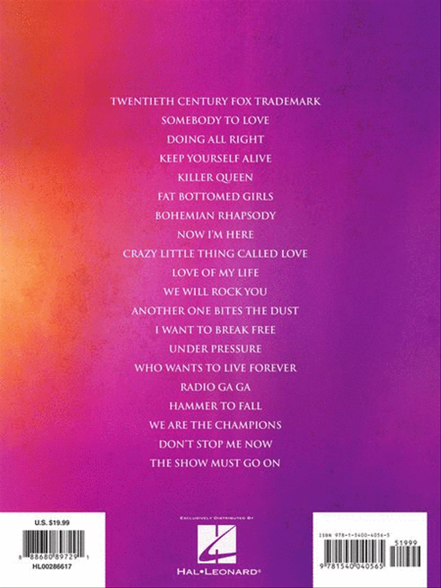 Bohemian Rhapsody Bohemian Rhapsody Piano, Vocal, Guitar scores gallery preview page 8
