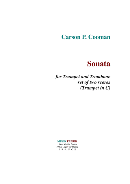 Sonata for Trumpet and Trombone