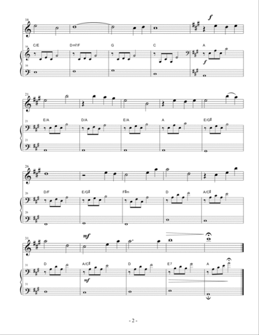 Where Are You Christmas? Flute Solo scores gallery preview page 2