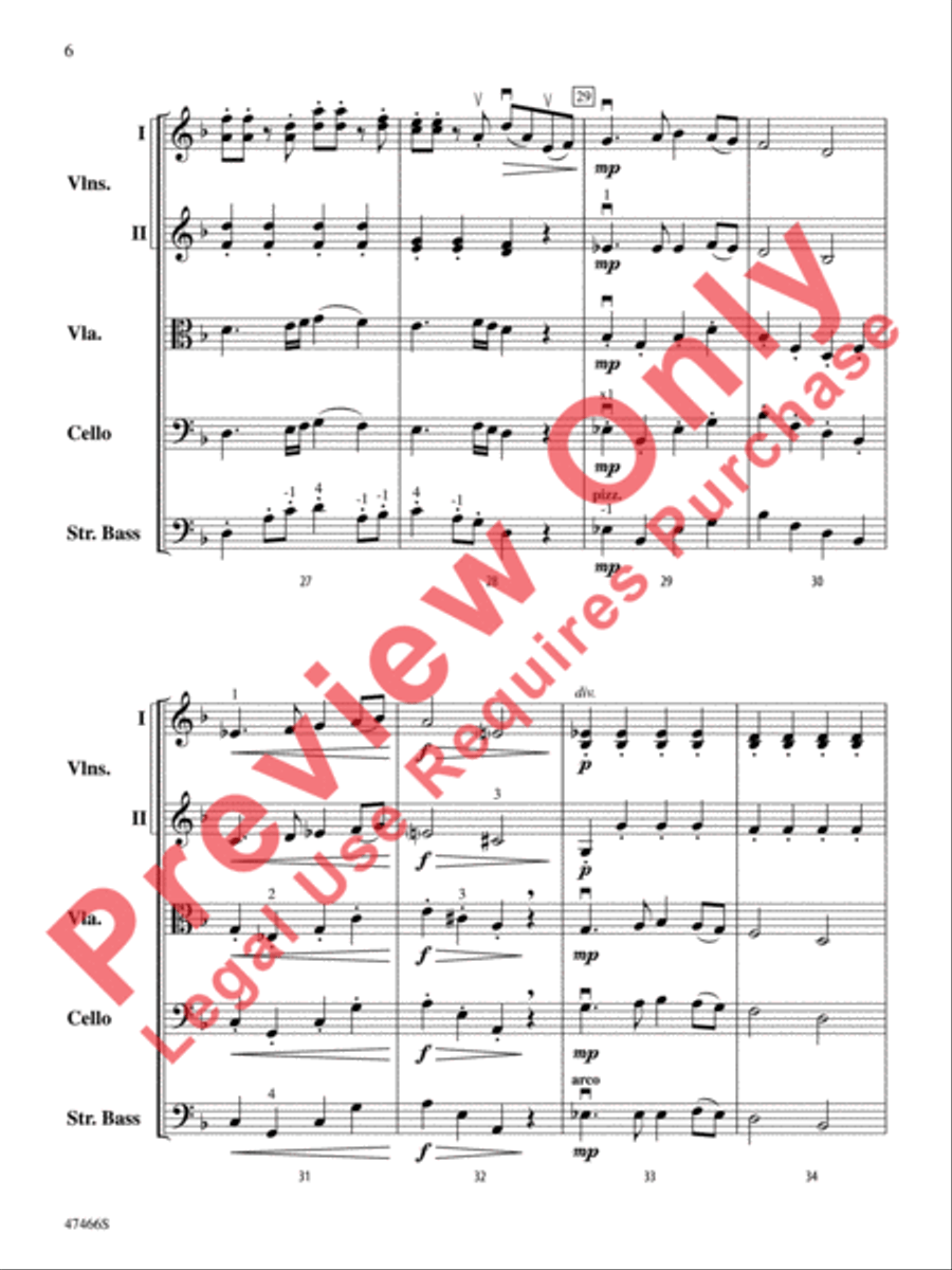 Ante Meridian String Orchestra scores gallery preview page 7