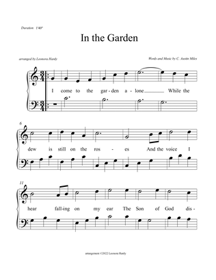 Book cover for In the Garden (Beginner) (I Come to the Garden Alone)
