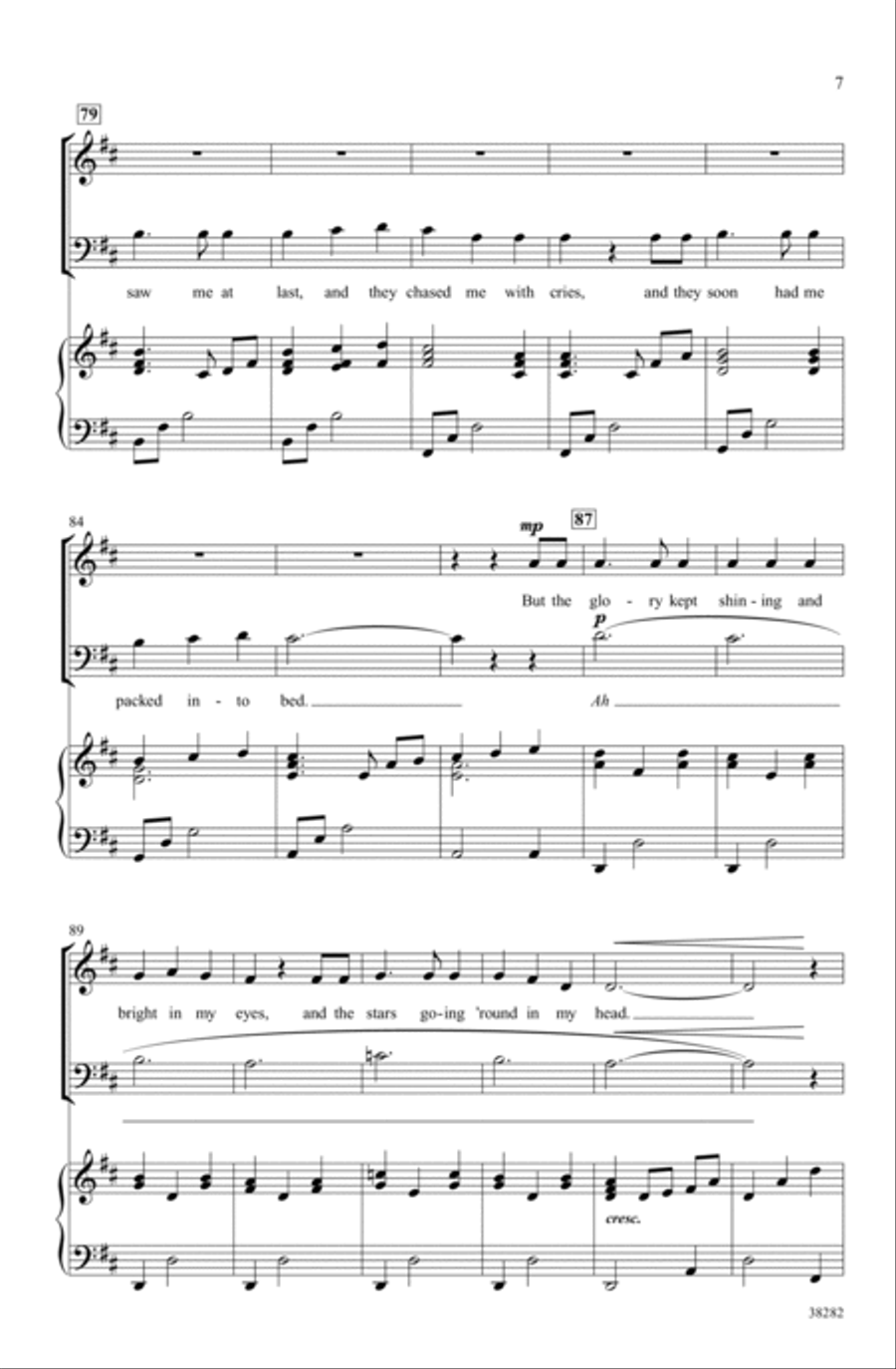 Star Dance Star Dance Choir scores gallery preview page 6