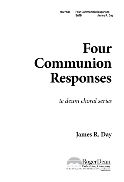 Four Communion Responses image number null