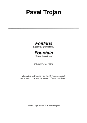 Pavel Trojan - Fountain, The Album Leaf