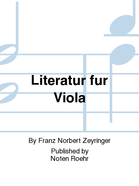 Literatur für Viola