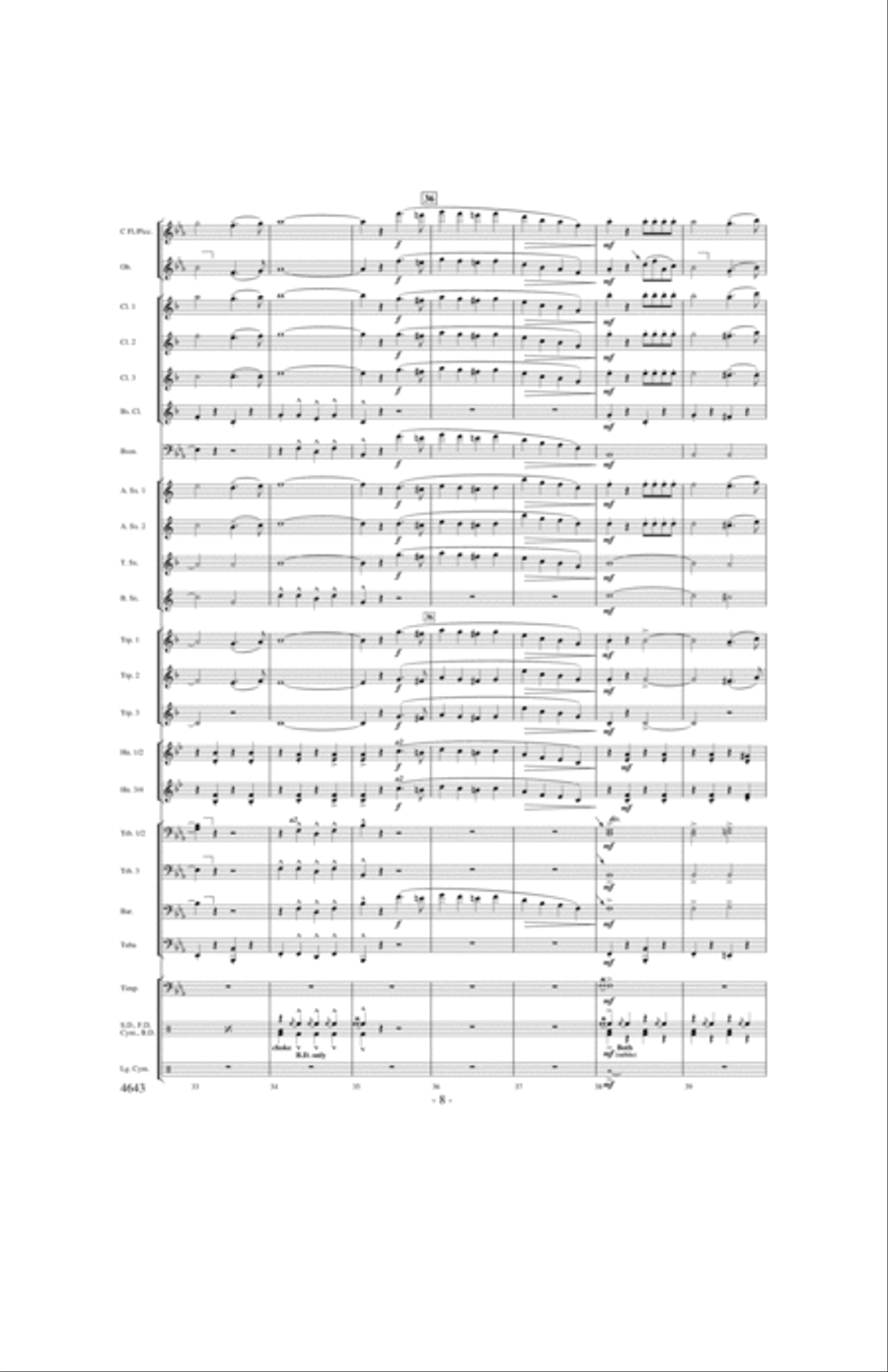 National Emblem National Emblem Concert Band scores gallery preview page 7
