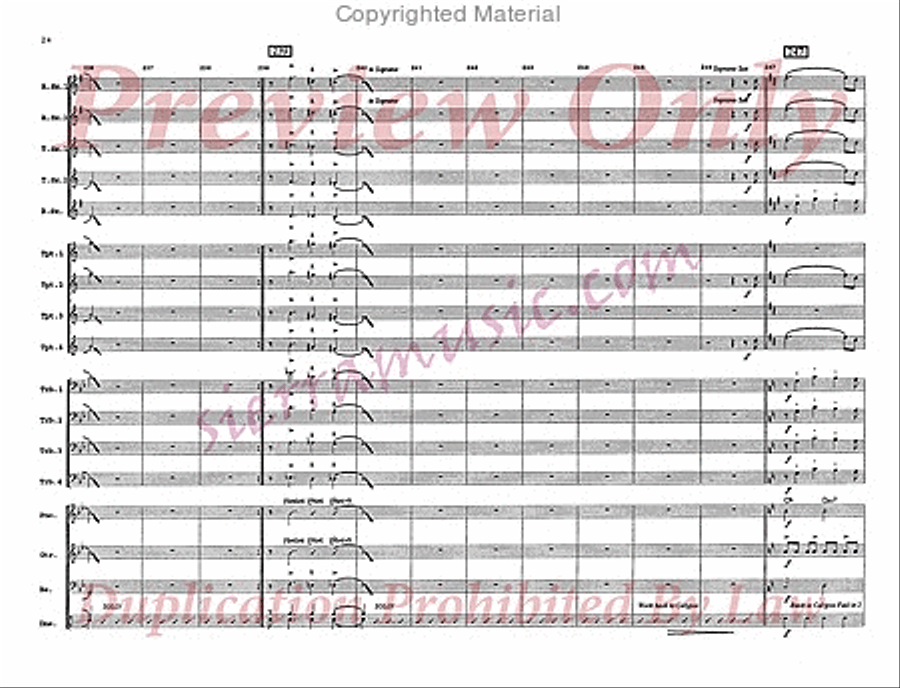 St. Thomas Big Band scores gallery preview page 25