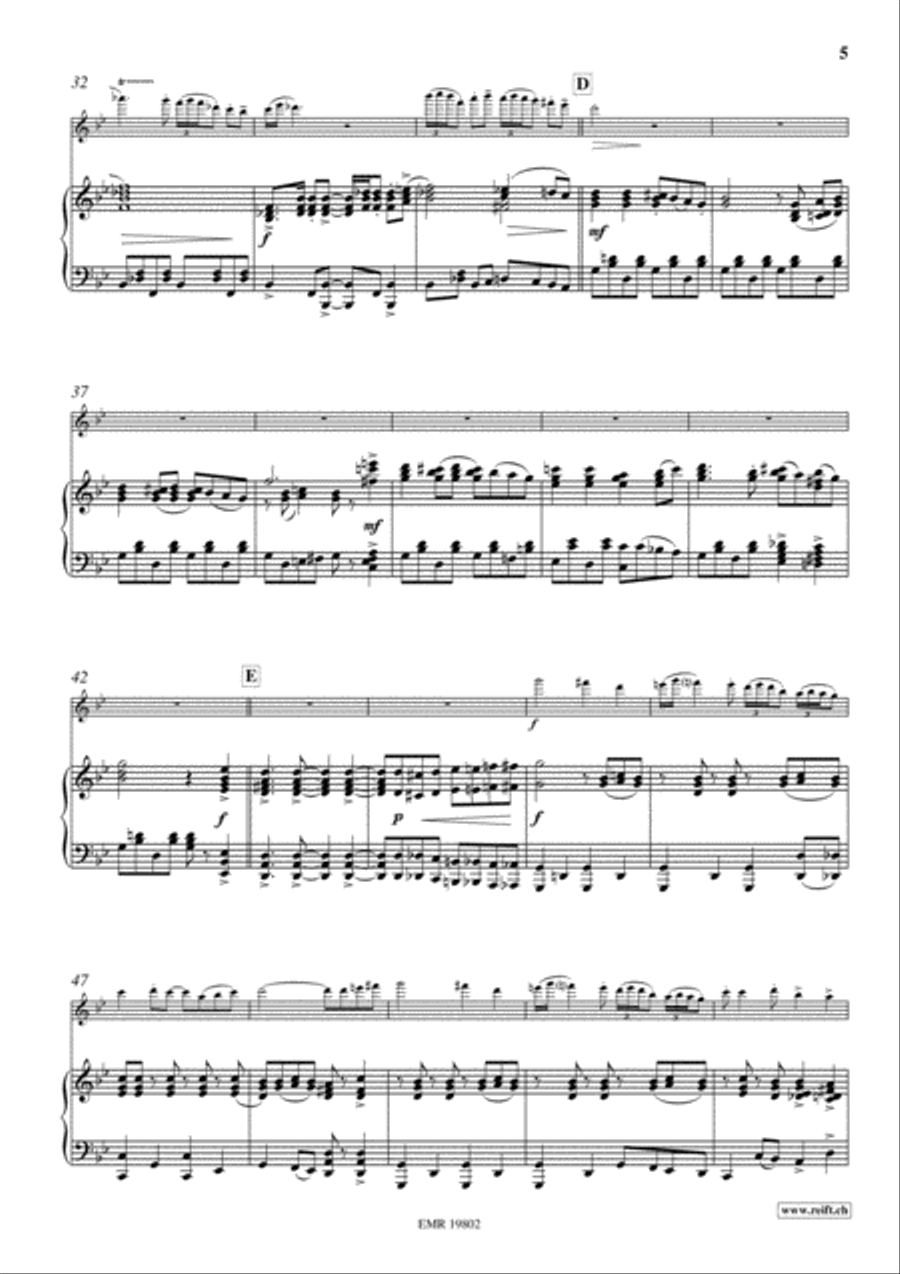 Klezmer Fantasy Klezmer Fantasy Flute Solo scores gallery preview page 5