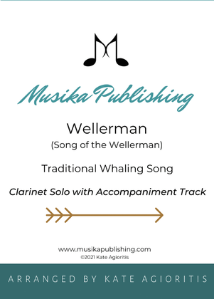 Book cover for Wellerman - Solo for Clarinet (with play-along backing track)