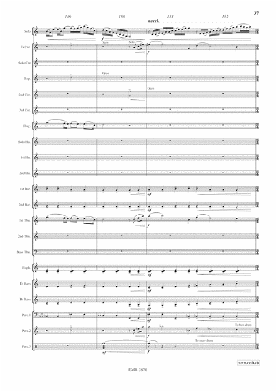 Adventure Quest Brass Band scores gallery preview page 37