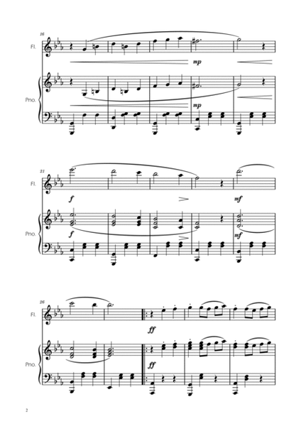Dmitri Shostakovich - Second Waltz - Flute solo w/ Piano image number null
