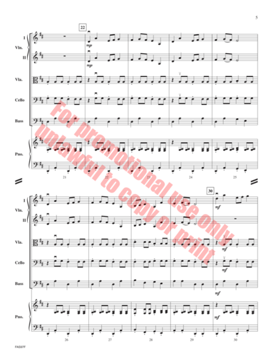 Expectations String Orchestra scores gallery preview page 6