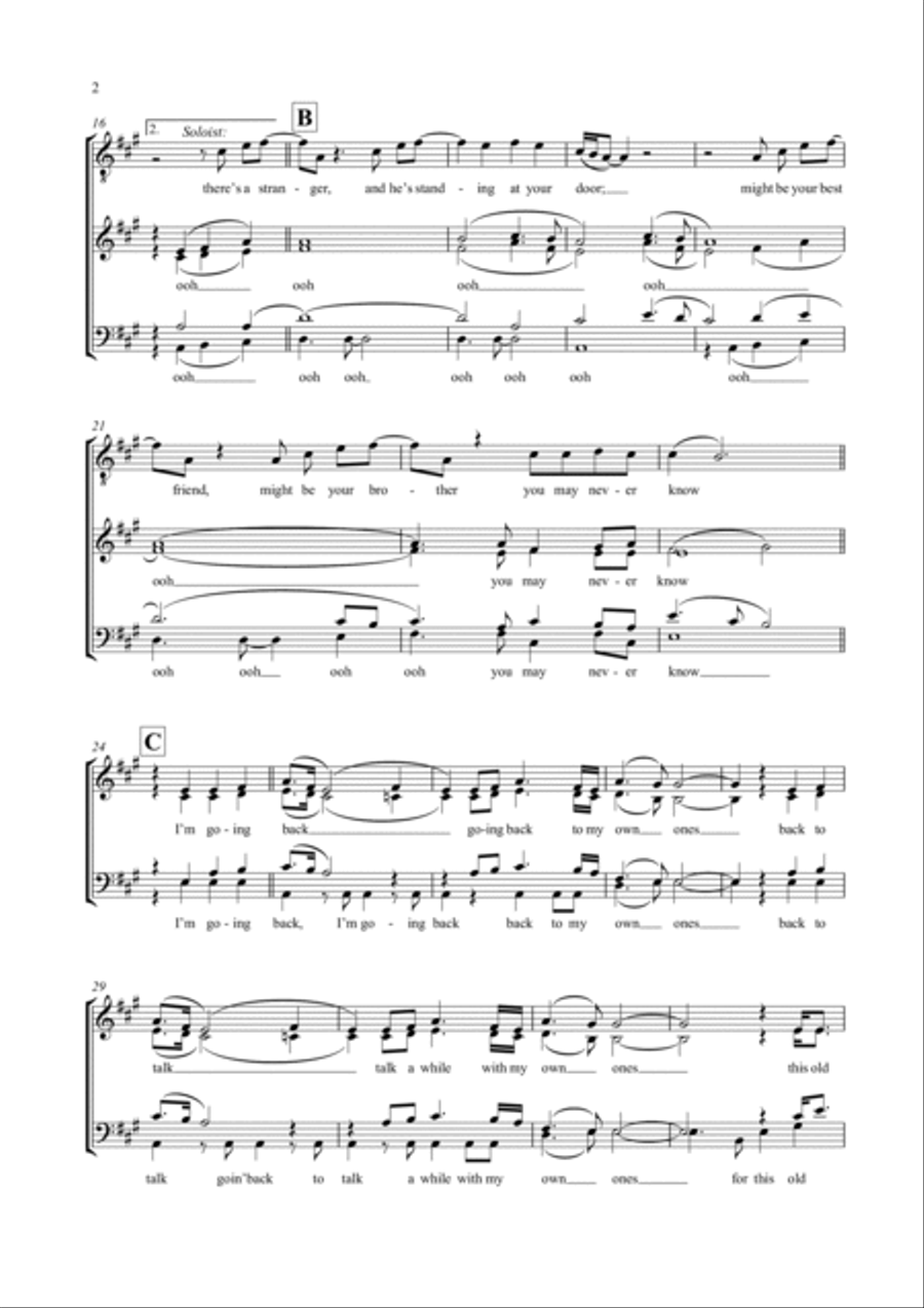 Irish Heartbeat 4-Part scores gallery preview page 2