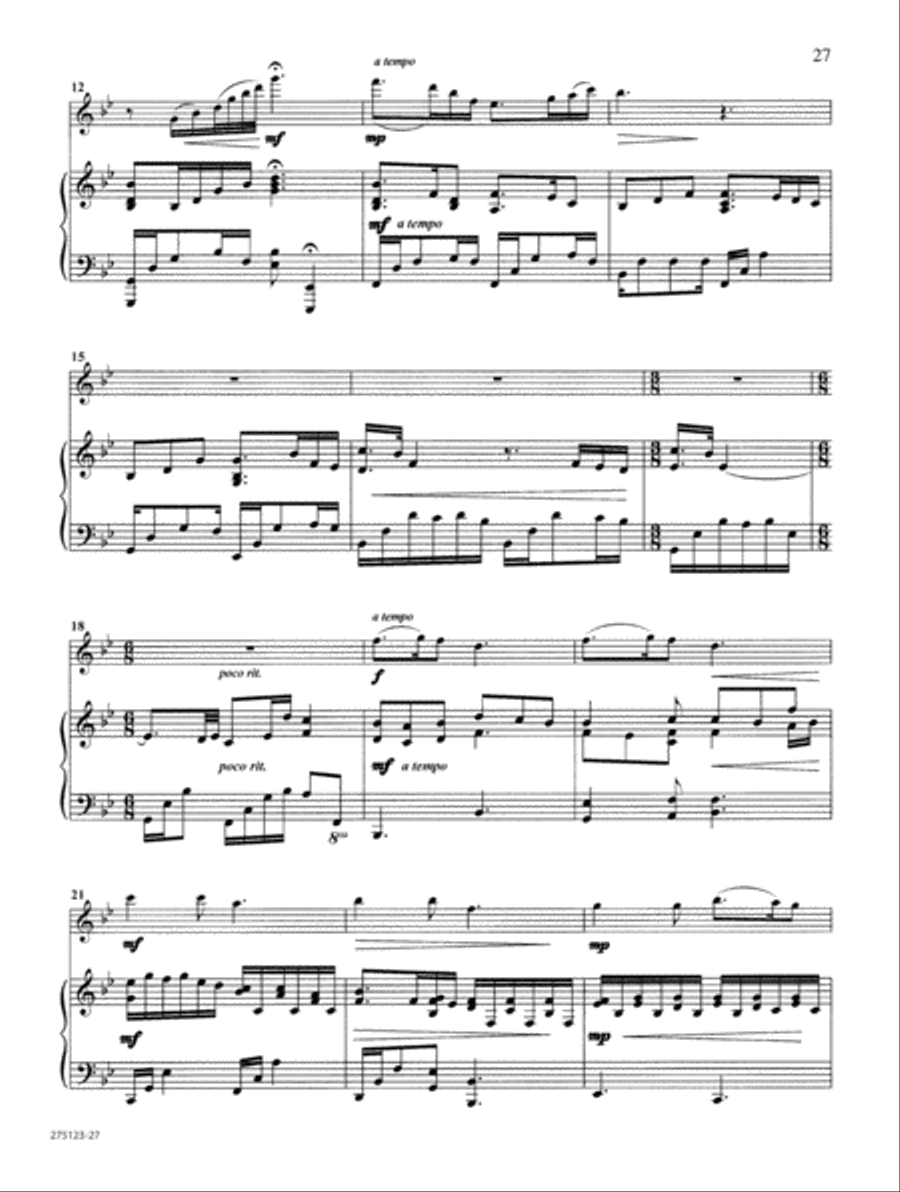 Christmas Journeys Flute Solo scores gallery preview page 13