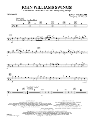 John Williams Swings! - Trombone 2