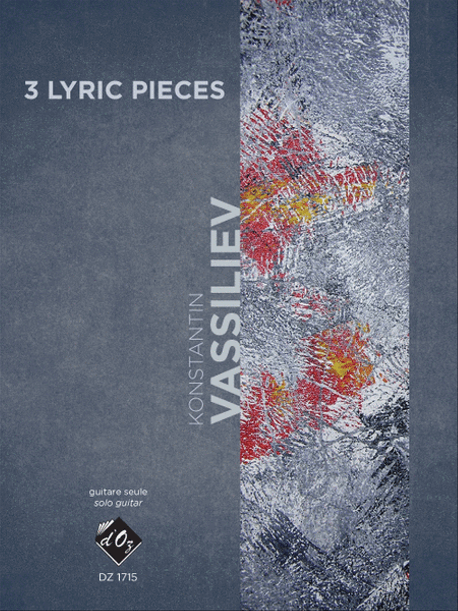Three Lyric Pieces Three Lyric Pieces Classical Guitar scores gallery preview page 1