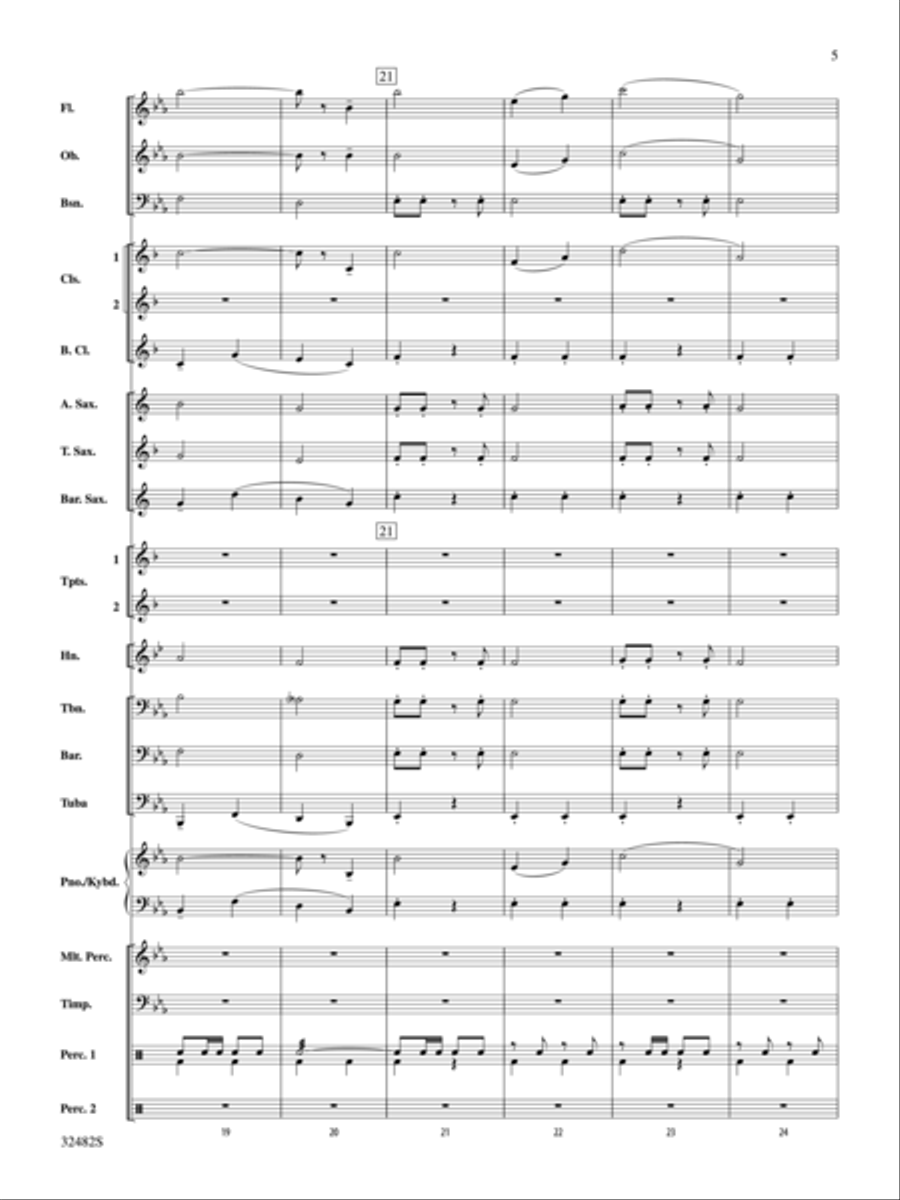 Fairest of the Fair Concert Band scores gallery preview page 5