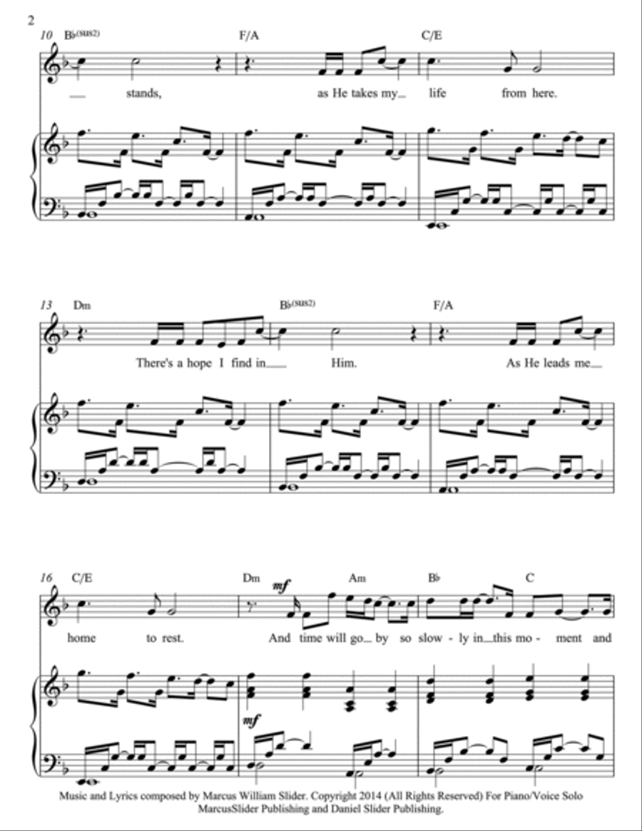 As the Wind Voice scores gallery preview page 8