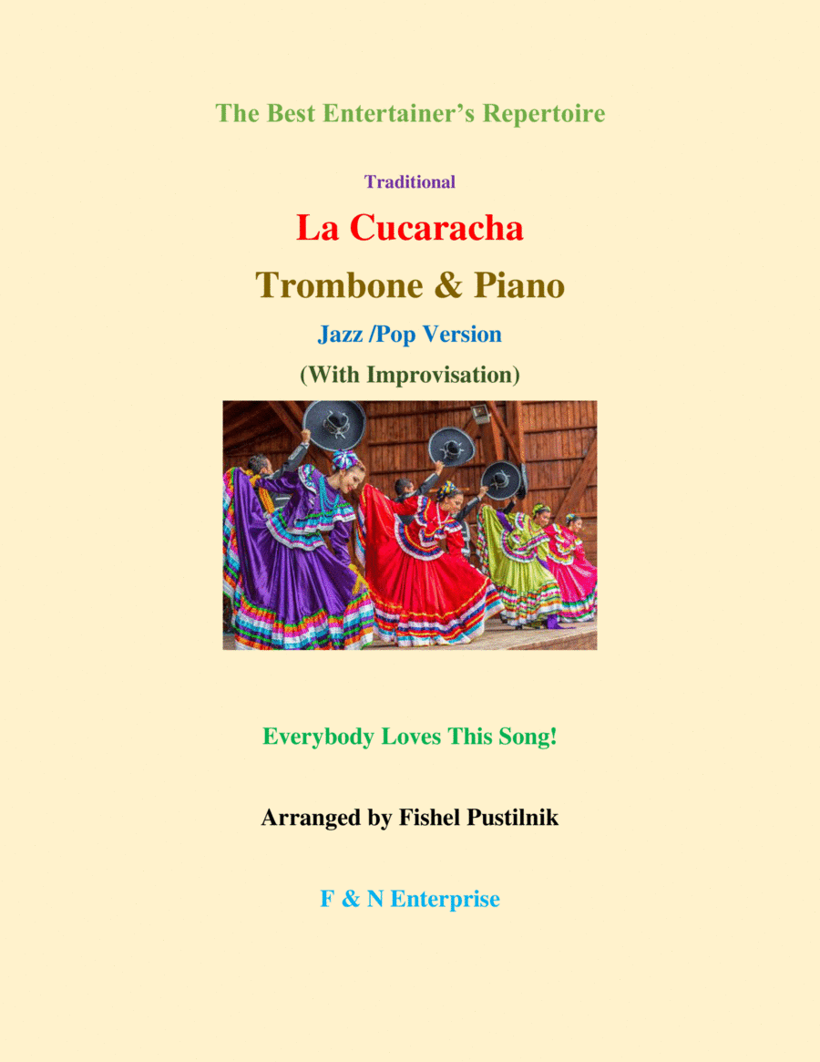 "La Cucaracha" (with Improvisation) for Trombone and Piano-Video image number null
