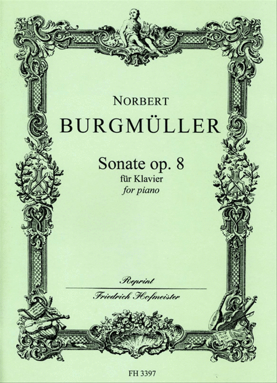 Sonate, op. 8 Piano Solo scores gallery preview page 1