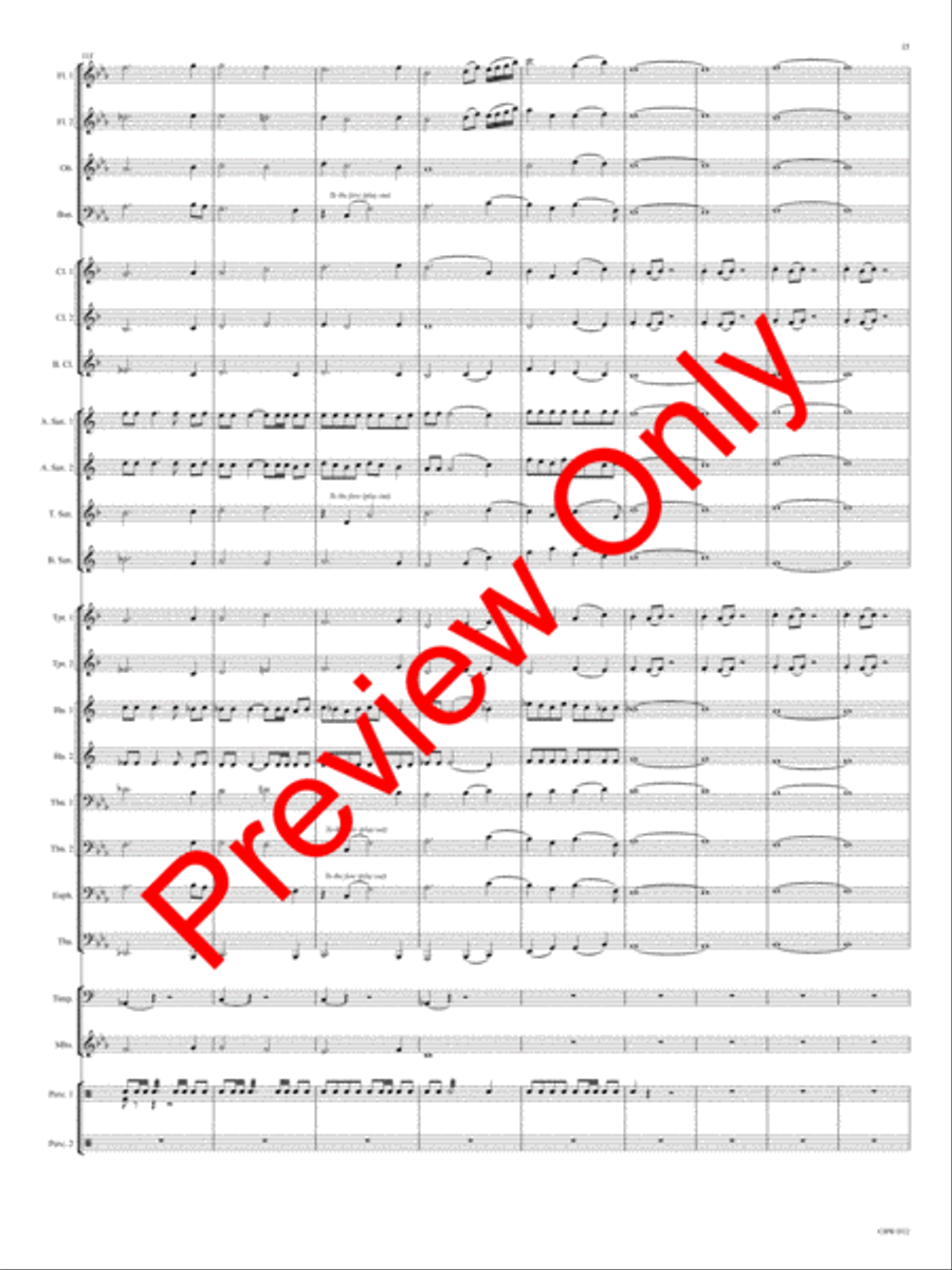 Viserion Concert Band scores gallery preview page 18