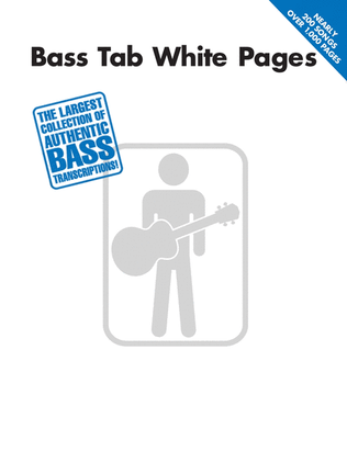 Book cover for Bass Tab White Pages