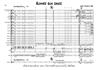 Summer Sun Dance - Big Band - 11/8