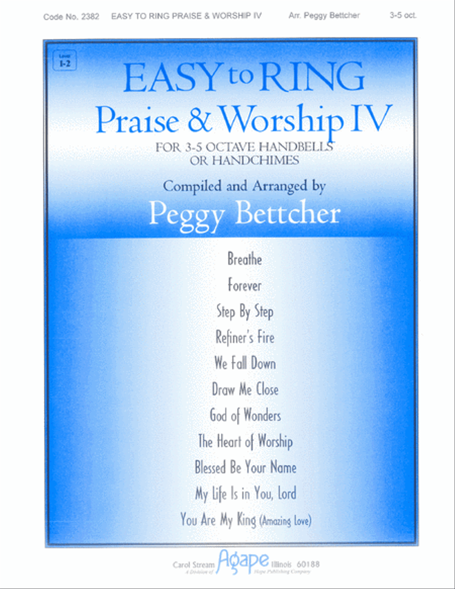 Easy to Ring Praise and Worship 5-Octaves scores gallery preview page 1