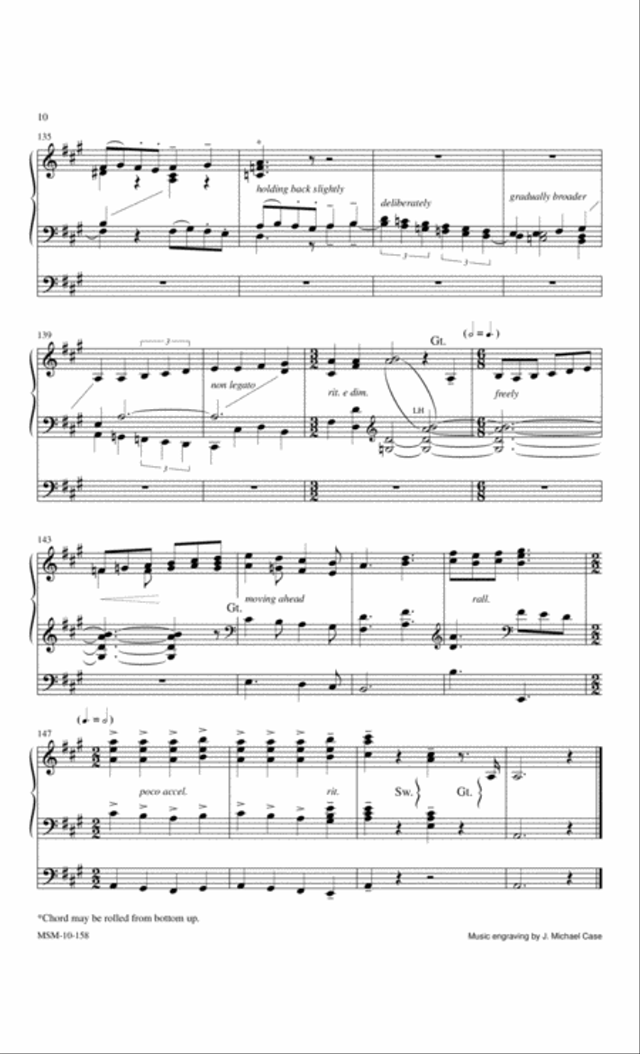 Fantasy on Tempus Adest Floridum Organ scores gallery preview page 6