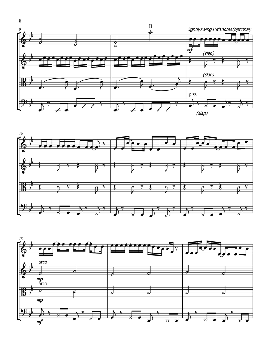 Step String Quartet scores gallery preview page 2