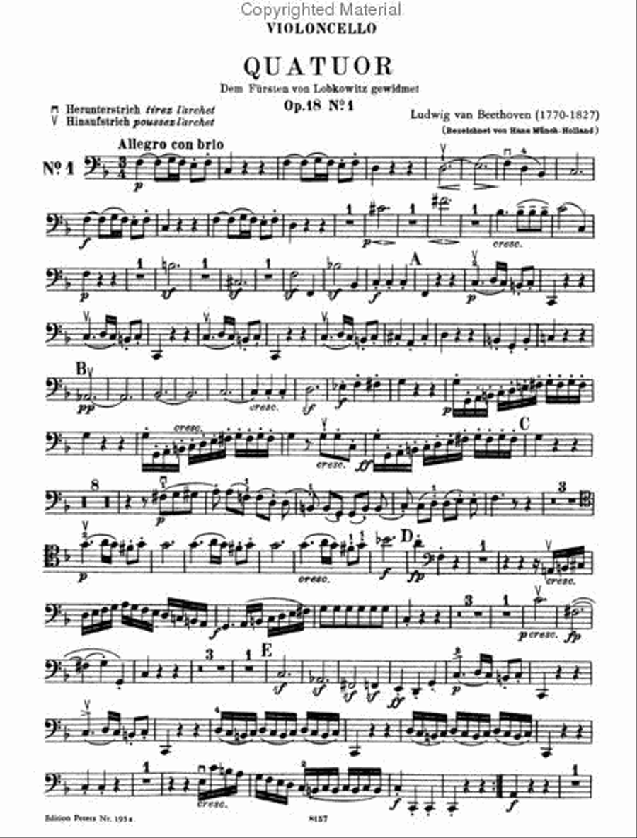String Quartets, Volume 1 String Quartet scores gallery preview page 3