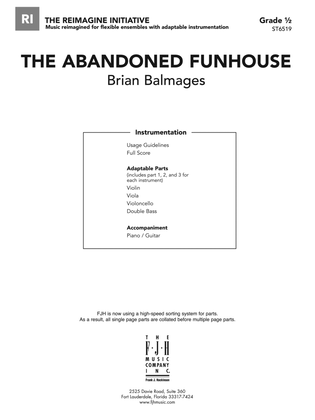 The Abandoned Funhouse: Score