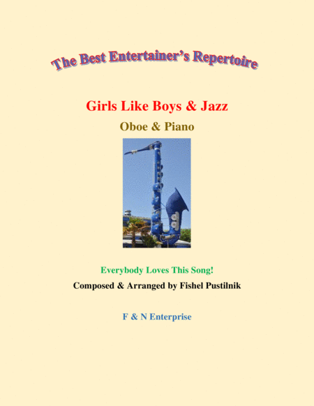 "Girls Like Boys & Jazz"-Piano Background for Oboe and Piano (With Improvisation)-Video image number null