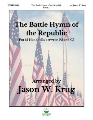 Book cover for The Battle Hymn of the Republic for 12 Handbells